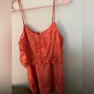 Embroidery detail dress